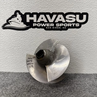 Moto acuática Kawasaki 650 SX TS SC X2 Solas KA55 15,5 grados de acero inoxidable Foto 1 de 4