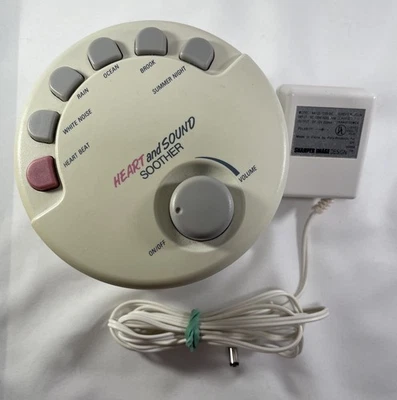 Sharper Image Heart and Sound Soother 6 Sounds Timer Tested & Working - Image 1 of 4