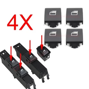 Tapa de botón de interruptor de ventana para BMW E46 serie 3 323i 325i 330i M3 328i 00-06 - Imagen 1 de 4