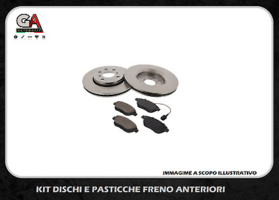 Kit Dischi Freno + Pastiglie Freno Anteriori  Fiat Multipla (186) 2° Serie • 89.08€