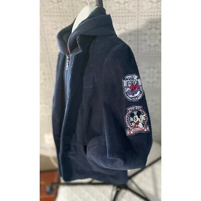 Chaqueta Juvenil Pana Azul Marino Original Disney, Abrigo, Mickey Mouse, Talla 8  Foto 1 de 4