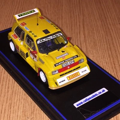 IXO 1/43 MG Metro 6R4 Frank o'Mahony West Sughero Rally Code3 - Immagine 1 di 3