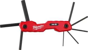 Milwaukee 48-22-2182 8-Key Folding Hex Key Set - Metric - Picture 1 of 9