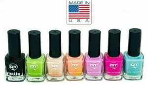 QT Nail Lacquer 0.5oz /15mL - Made in USA - DBP Free Formaldehyde & Toluene Free - Picture 1 of 8