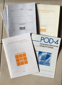 PRÜFUNG OPTISCHER DIFFERENZIERUNG - POD SAUTER KOMPL. + 28 HEFTE - ERGOTHERAPIE - Bild 1 von 1