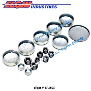 New Block Freeze Plug Kit Fits Chevy & GMC 6.2L 379 & 6.5L 395 Diesel V8 Engines - Foto 1 di 4