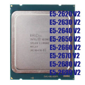 Intel Xeon E5-2620V2 E5-2630V2 E5-2640V2 E5-2650V2 E5-2660V2 E5-2670V2 E5-2680V2