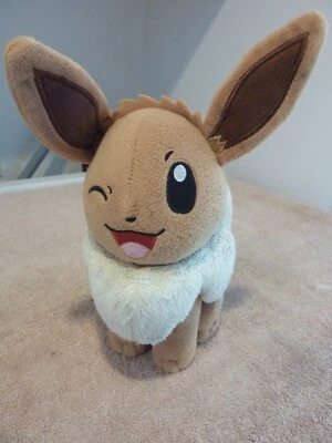 Pokemon Eevee Plush 8" #8 - Winking Eye - Image 1 of 4