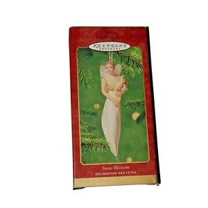 SNOW BLOSSOM HALLMARK KEEPSAKE ORNAMENT 2001 ornie Angel - Bild 1 von 4