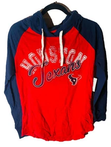G-III Women's Houston Texans Pump Fake Hoodie NAVY MEDIUM XL - Picture 1 of 7
