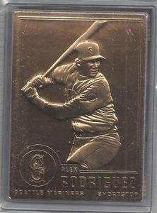 Alex "Arod" Rodriguez 2000 Danbury Mint Sealed 22 kt Gold Card # 84 Seattle - Bild 1 von 1