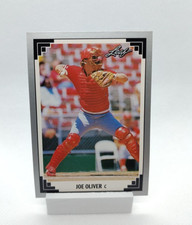 1991 Leaf Baseball Card #73 Joe Oliver