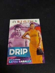 SATOU SABALLY 2023 PANINI ORIGINS WNBA SILVER DRIP DALLAS WINGS!!