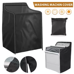Washing Machine Cover,Waterproof Washer/Dryer Cover for Outdoor Top/Front Load - Picture 1 of 10