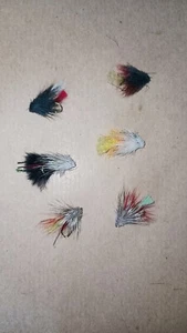 6 MOUCHES DE PECHE DE TYPE MUDDLER H10 - Photo 1/1