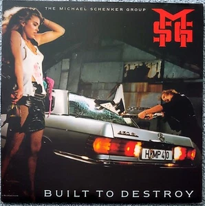 MICHAEL SCHENKER GROUP – BUILT TO DESTROY LP 33 RPM VINYL - Picture 1 of 4