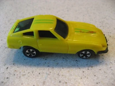 Antigo 1980 Kidco Burnin Key carro amarelo Datsun 280ZX sem chave - Imagem 1 de 4