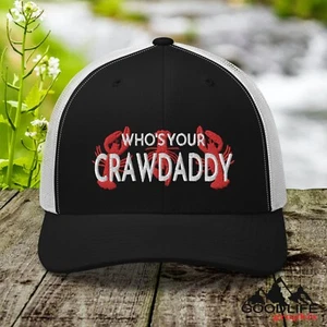 Sombrero de camionero Who's Your Crawdaddy cangrejo para hombre y mujer - Imagen 1 de 29