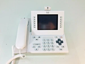 Cisco CP-9971-WL-K9 Unified IP Phone w/ Video Camera - TESTED - Picture 1 of 4