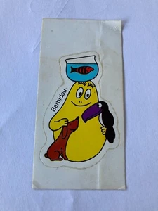 AUTOCOLLANT / STICKER BARBIDOU LES BARBAPAPA STENVAL vintage I79 - Imagen 1 de 1