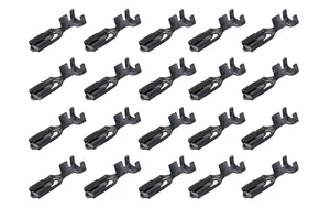 (20 PACK) NEUTRIK NLFASTON Non-Insulated Cable Crimps for NL4 Series Connectors - Picture 1 of 1
