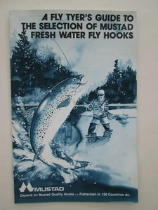 A Fly Tyer's Guide to the Selection of Mustad Fresh Water Fly Hooks Booklet - Picture 1 of 6