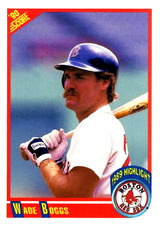 1990 Score #704 Wade Boggs Boston Red Sox HOF