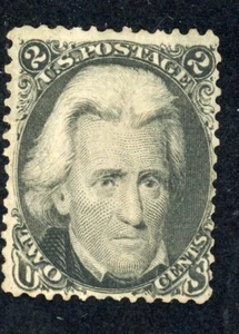 US 73 MH 2c 1863 Black Jackson - Picture 1 of 2