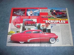 1951 Lincoln Led Sled Custom Vintage Article "Scruples" - Picture 1 of 1