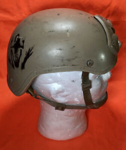MSA 2001 Old Gen High Cut Ballistic Helmet - Medium - DEVGRU SEAL Frogman NSW