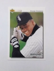 #166 Frank Thomas Chicago White Sox / New York Yankees  1992 Upper Deck Baseboll - Bild 1 von 2