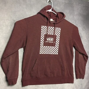 Vans Mens Hoodie Sweatshirt Adult size XL Off The Wall Long Sleeve Pullover - Picture 1 of 18