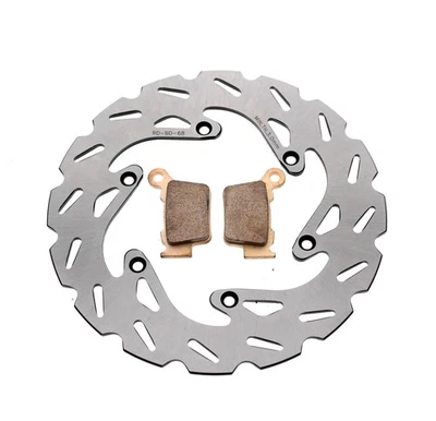 Rear RipTide Brake Rotor Discs and Brake Pads fits 2004 - 2009 KTM 450 EXC - Image 1 of 2