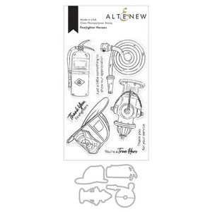 Altenew Stamp & Die Set - Firefighter Heroes ALT4595 - Foto 1 di 5