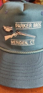 Parker Bros. Meriden, CT Green Vintage Hat - Picture 1 of 5