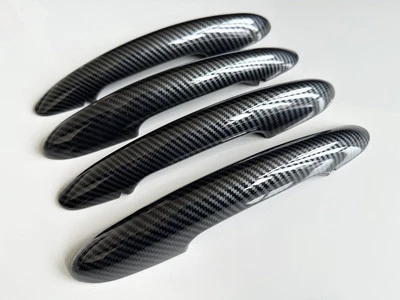 CUBIERTAS MANIJA CLIP 4 PUERTAS EFECTO CARBONO BMW MINI COOPER F55 F60 COUNTRYMAN JCW - Imagen 1 de 3