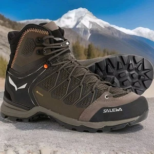 SALEWA Mountain Trainer Lite Mid GTX US 9 EU 42 Hiking Boots Shoes New $220 - Picture 1 of 6