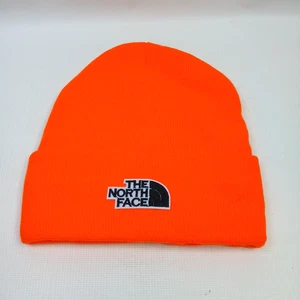 Gorro The North Face clásico tejido forrado de piel con puños unisex talla única naranja - Imagen 1 de 4
