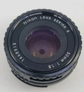 Nikon 50mm F/1.8 Series E AIS Manual Focus Pancake Camera Lens - Picture 1 of 4