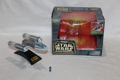 Micro Máquinas Star Wars Action Fleet Y-Wing Starfighter Blue Leader Unidad R2 Foto 1 de 3