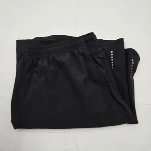 Pantalones Cortos Activos Old Navy Para Hombre L Negros Bolsillo con Cremallera Gimnasio Entrenamiento - Imagen 1 de 12