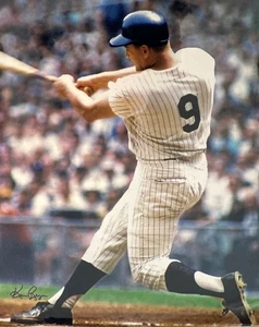 Roger Maris 16x20 New York Yankees Photo Signed by Photographer Ken Regan - Picture 1 of 1