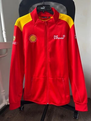SCUDERIA FERRARI F1 RACING TEAM SHELL JACKET FLEECE DIMENSIONS sz M - Image 1 of 4
