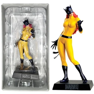 Marvel Super Heroes Hellcat 113 Figurine Plomb Eaglemoss Statues Comics BD Films - Imagen 1 de 24