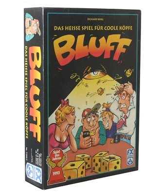BLUFF - DAS HEISSE SPIEL FÜR COOLE KÖPFE - WÜRFELSPIEL - SCHMID FX #712405 - Bild 1 von 2