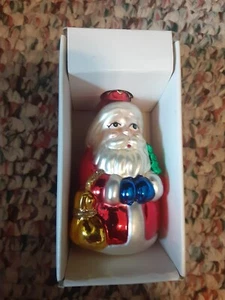 Christmas Mini Santa Figurine Ornament - Picture 1 of 5