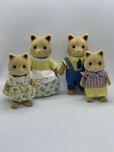 Sylvanian Families Honey Fox Family - Parents & Children - Calico Critters - Picture 1 of 11