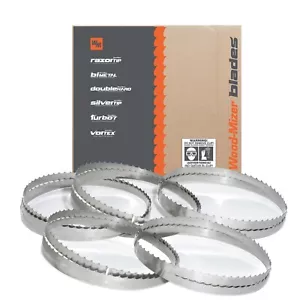 NEW Wood-Mizer DoubleHard Sawmill Bandsaw Blades for Portable Sawmills - 5 Pack - Picture 1 of 5