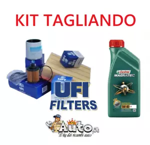 KIT TAGLIANDO OPEL CORSA D 1.2 80CV 59KW DAL 07/2006 + OLIO CASTROL C3 5W40 - Imagen 1 de 1