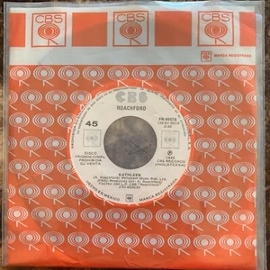 ROACHFORD -KATHLEEN / JUGUETE PREFERIDO- 1988 PROMO MEXICAN 7" SINGLE SYNTH POP - Picture 1 of 3